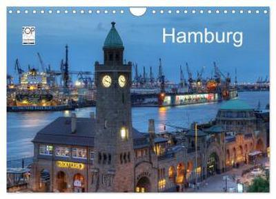 Hamburg (Wandkalender 2026 DIN A4 quer), CALVENDO Monatskalender