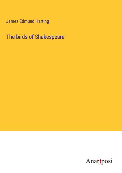 The birds of Shakespeare