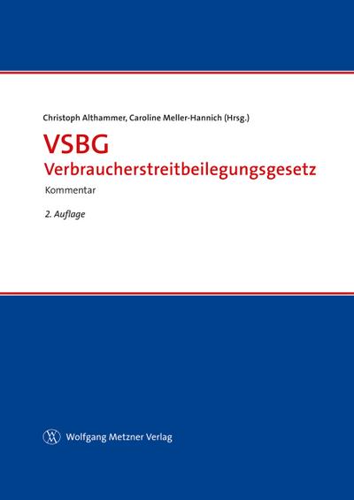 VSBG Verbraucherstreitbeilegungsgesetz