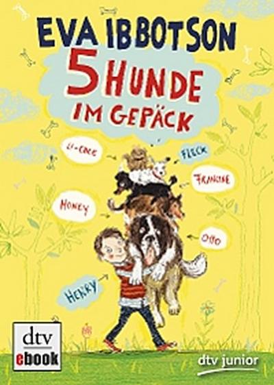 Fünf Hunde im Gepäck