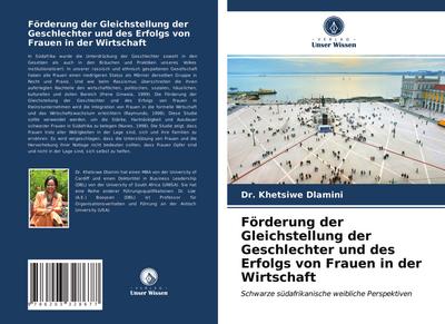 Förderung der Gleichstellung der Geschlechter und des Erfolgs von Frauen in der Wirtschaft