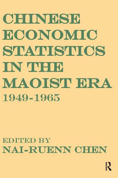 Chinese Economic Statistics in the Maoist Era
