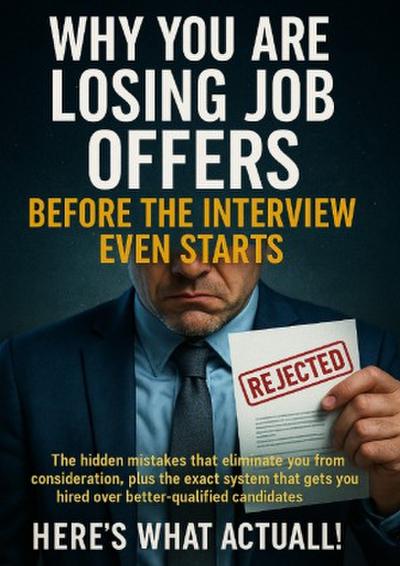 Why You Are Losing Job Offers Before the Interview Even Starts