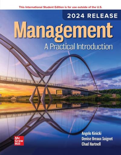 Management: A Practical Introduction: 2024 Release ISE