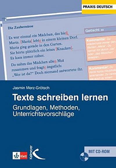 Texte schreiben lernen, m. 1 CD-ROM