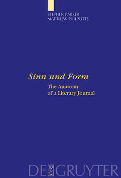’Sinn und Form’