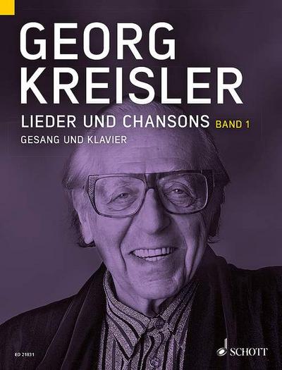 Georg Kreisler. Lieder und Chansons. Gesang und Klavier. Band 1