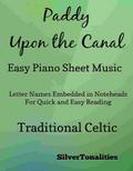 Paddy Upon the Canal Easy Piano Sheet Music