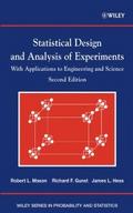 Statistical Design and Analysis of Experiments