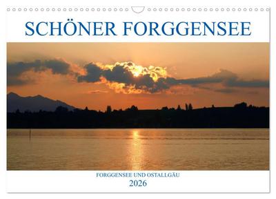 Schöner Forggensee (Wandkalender 2026 DIN A3 quer), CALVENDO Monatskalender