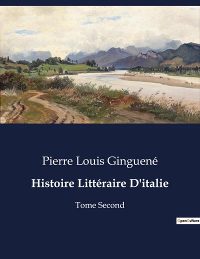 Histoire Littéraire D’italie