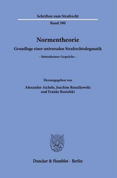 Normentheorie.