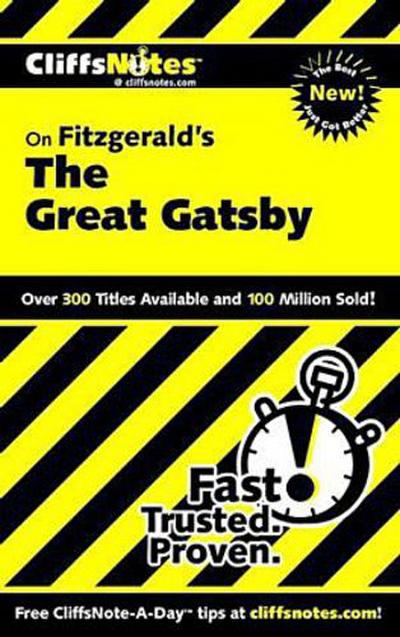 Cliffsnotes on Fitzgerald’s the Great Gatsby
