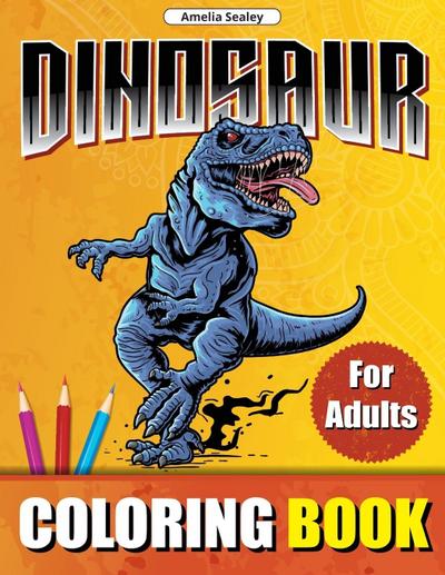 Prehistoric Animals Coloring Book for Adults