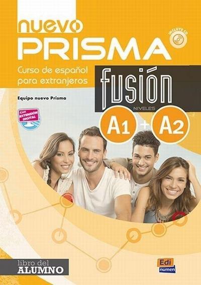 nuevo PRISMA Fusión A1+A2 Libro del alumno, m. Audio-CD - Ruth Vázquez Fernández