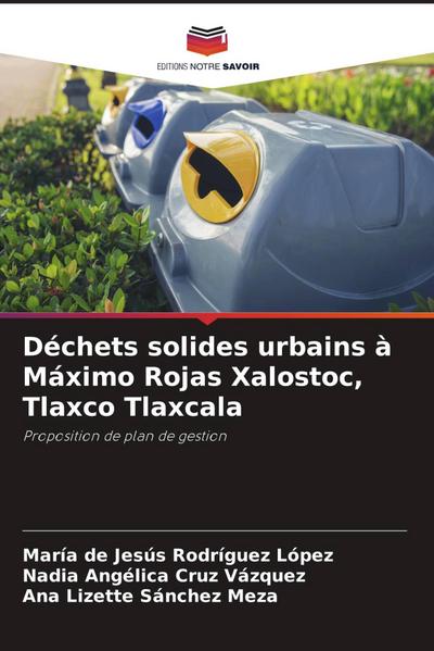 Déchets solides urbains à Máximo Rojas Xalostoc, Tlaxco Tlaxcala