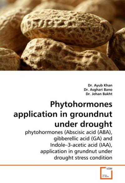 Phytohormones application in groundnut under drought