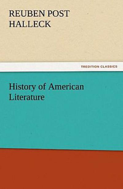 History of American Literature
