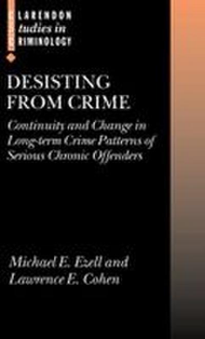 Desisting from Crime