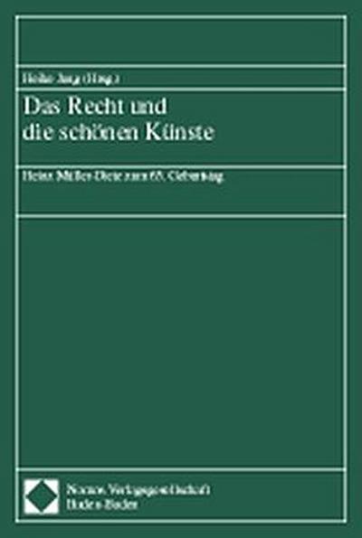 Das Recht und die schönen Künste
