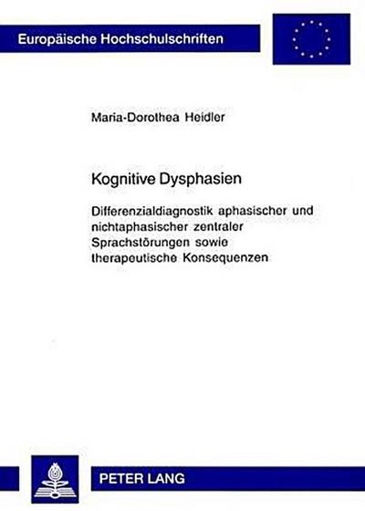 Kognitive Dysphasien