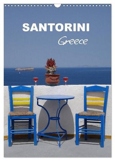 Santorini - Greece (Wall Calendar 2027 DIN A3 portrait), CALVENDO 12 Month Wall Calendar