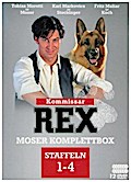 Kommissar Rex - Moser Komplettbox (Alle 4 Staffeln mit Tobias Moretti). 12 DVDs
