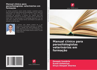 Manual clínico para parasitologistas veterinários em formação
