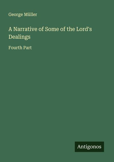 A Narrative of Some of the Lord’s Dealings