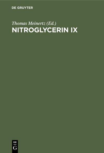 Nitroglycerin IX