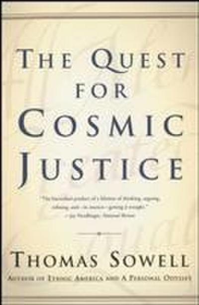 The Quest for Cosmic Justice