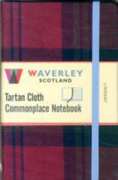 Waverley (M): Lindsay Tartan Cloth Pocket Commonplace Notebo