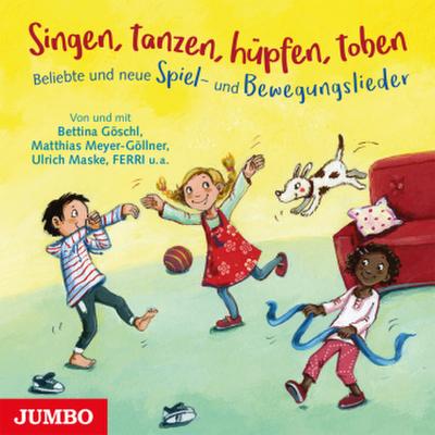 Singen, tanzen, hüpfen, toben, Audio-CD