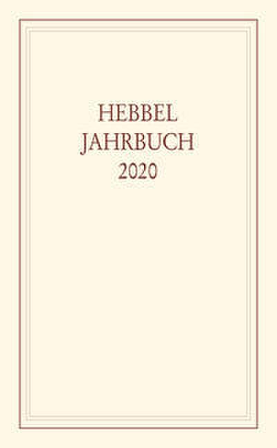 Hebbel-Jahrbuch 2020