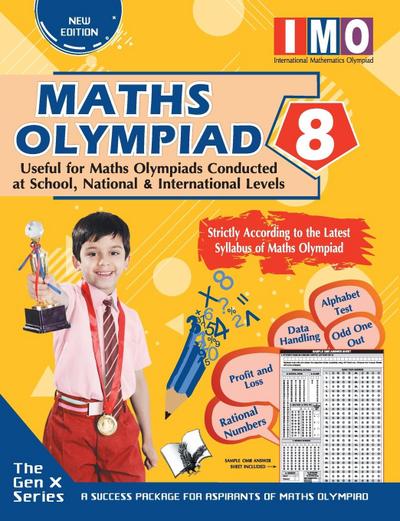 International Maths Olympiad - Class 8(With OMR Sheets)