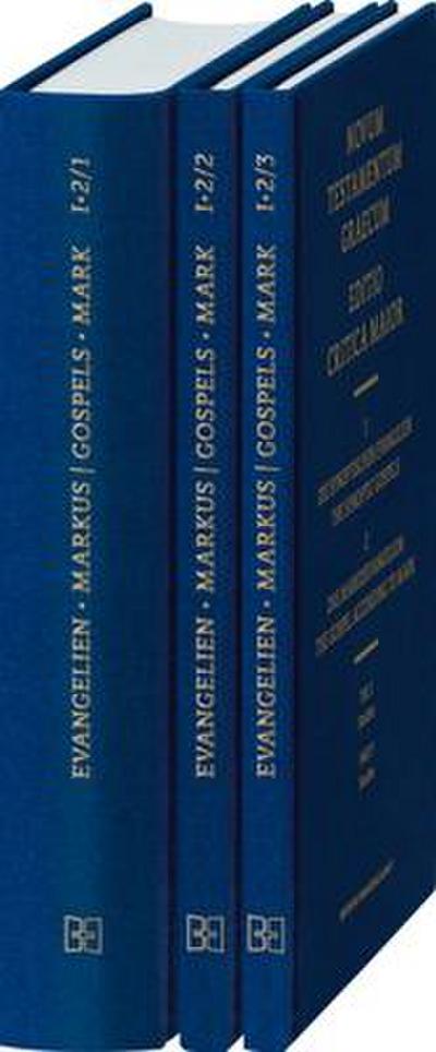 Novum Testamentum Graecum, Editio Critica Maior (Ecm) I/2: The Gospel of Mark, Complete Set (3 Vols) (Hardcover)