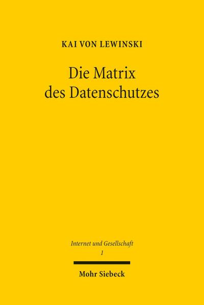 Die Matrix des Datenschutzes