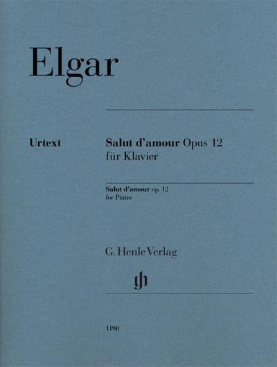 Salut d’amour op. 12 für Klavier