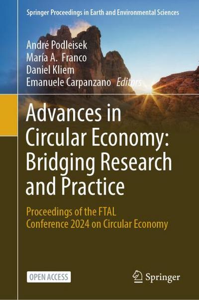 Advances in Circular Economy: Bridging Research and Practice