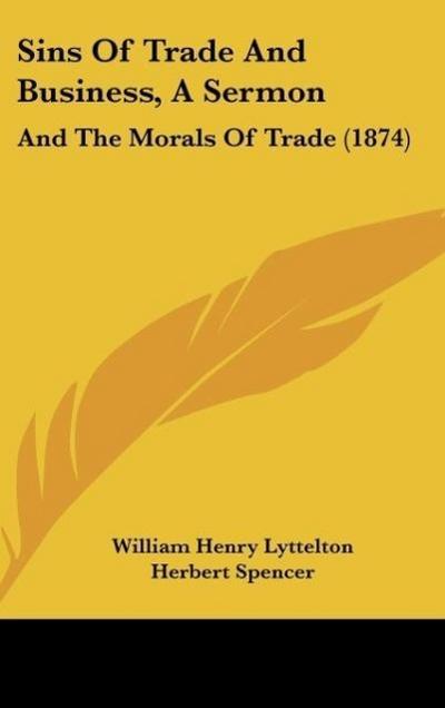 Sins Of Trade And Business, A Sermon