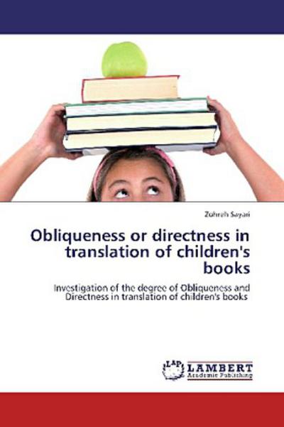 Obliqueness or directness in translation of children’s books