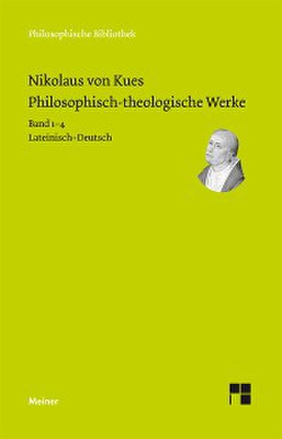 Philosophisch-theologische Werke in 4 Bänden