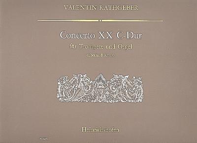Concerto C-Dur Nr.20für Trompete und Orgel