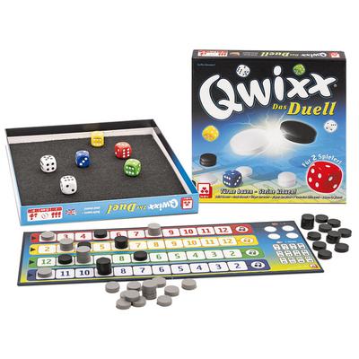 Qwixx Duell. Würfelspiel