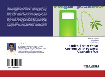 Biodiesel From Waste Cooking Oil: A Potential Alternative Fuel