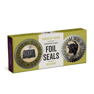 Knock Knock Genius/Pure Bull Shit Sticker Seals