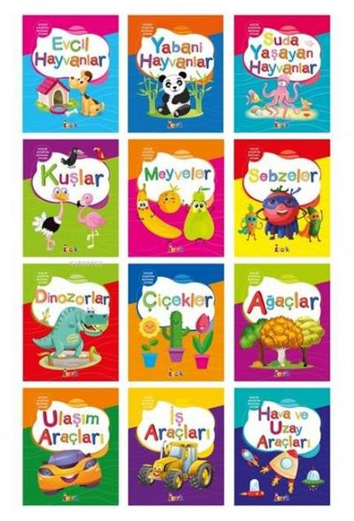 Kücük Kasifin Boyama Kitabi 10 Kitap