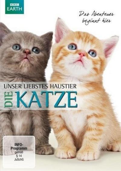 Unser liebstes Haustier - Die Katze, 1 DVD