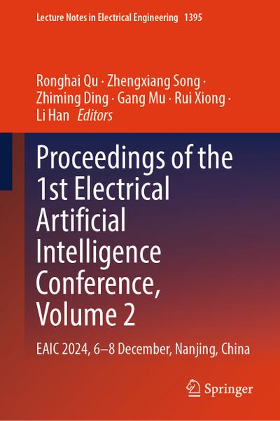 Proceedings of the 1st Electrical Artificial Intelligence Conference, Volume 2