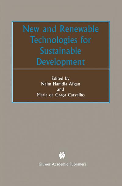New and Renewable Technologies for Sustainable Development
